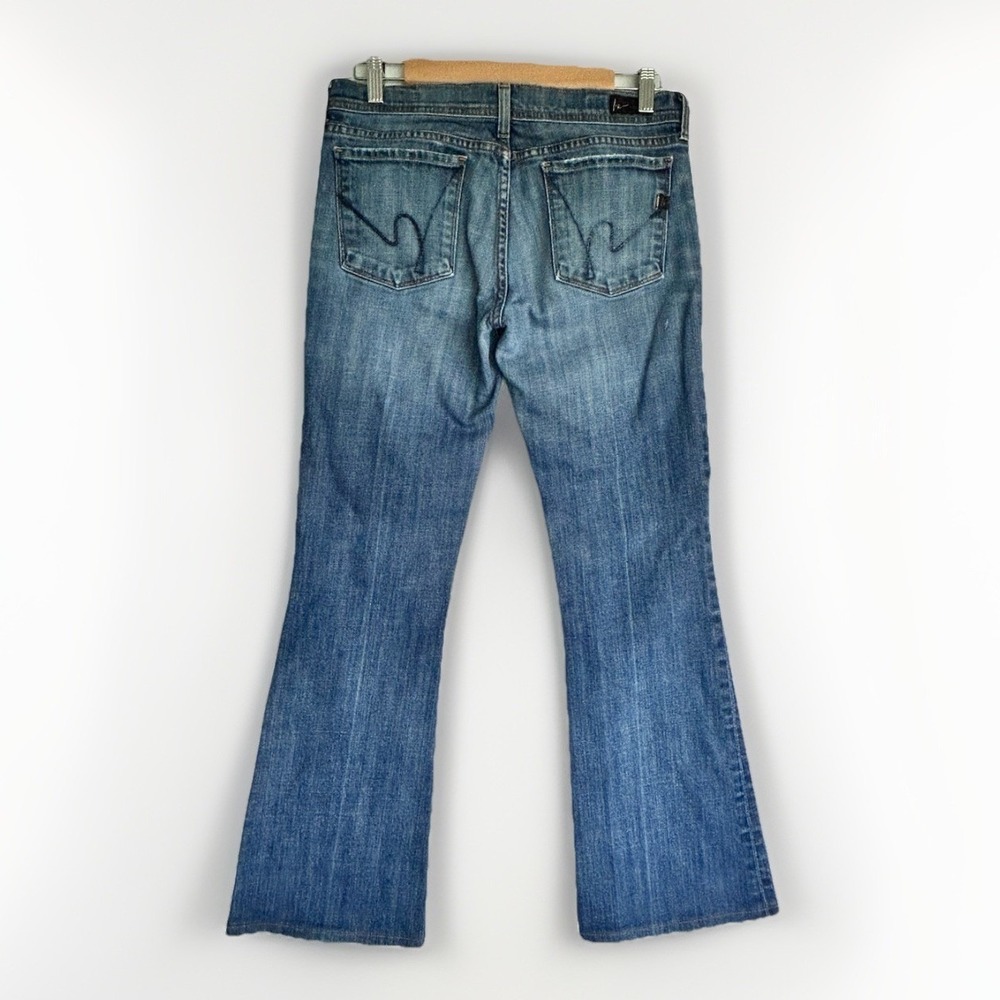 Citizens of Humanity Ingrid #002 Low Waist Stretch Flare Jeans Sz 30 (32x31)